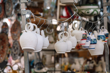 traditional tea pot pottery handmade sale at store