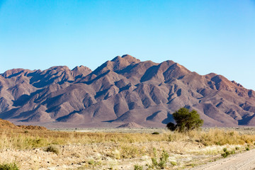 Barren landscape near Spreetshoogte pass, Namibia
