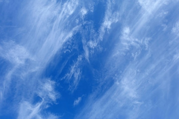 Fototapeta na wymiar beautiful​ blue​ sky​ and​ Cloud​y.​ landscape​ beautiful​ sky​ on​ rainy​ season.