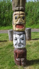 face of man with face