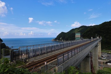 Obraz premium 余部鉄橋