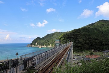 Fototapeta premium 余部鉄橋