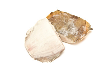  halibut, frozen, палтус