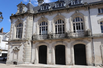 Mairie ou Hôtel de ville de la ville de Auray - Département Morbihan - Bretagne - France
