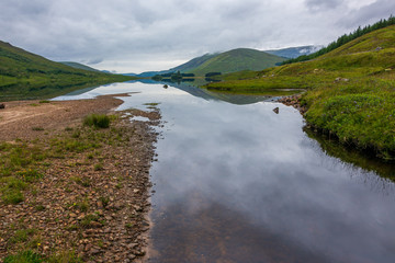 Loch Sgamhain, Wester Ross, Scotland, United Kingdom