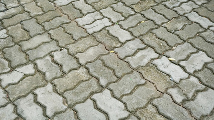 Cement block floor texture background