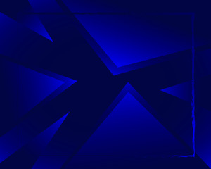 Dark Blue metalic background, geometric blue background.