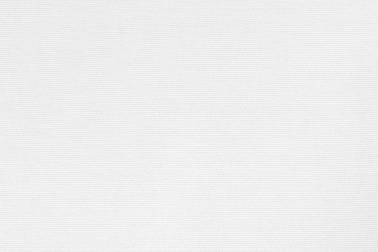 White canvas cotton silk fabric wall paper texture background in pastel white gray color