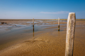 The Wadden Sea, with its fascinating interplay of high and low tide, protected by the world heritage list of Unesco