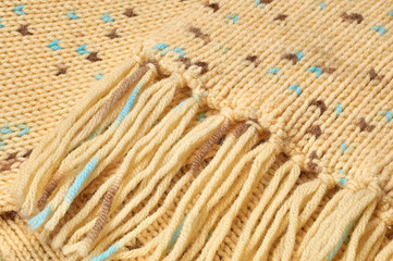 texture pattern of hand knitting large