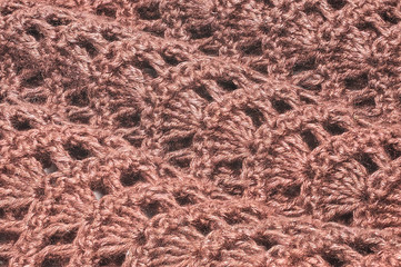 texture pattern of hand knitting large