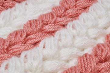 texture pattern of hand knitting large