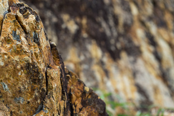  Background of granite. Texture of granite stone. Pattern of roughened surface. Texture of brown stone or rock with minerals