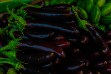 Fresh vegetable in Indian market