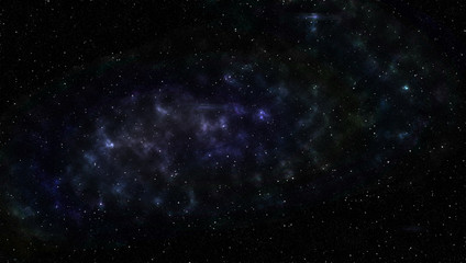 Stars in the Universe Galaxy space background