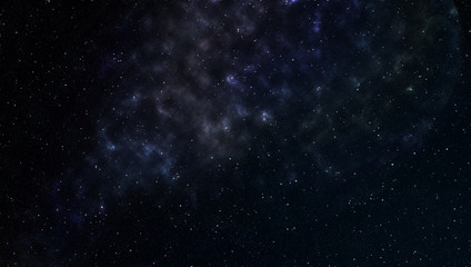 Fototapeta na wymiar Stars in the Universe Galaxy space background