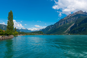Obraz premium Lake Brienz in Brienz