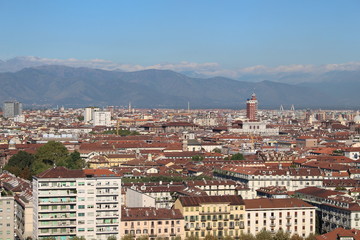 Fototapeta premium Torino vista della citta