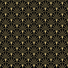 Abstract art deco vintage seamless pattern 02