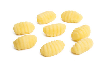 potato gnocchi isolated