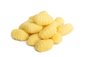 potato gnocchi isolated