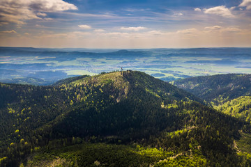 Ruprechticky Spicak Mountain in Sudetes