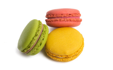 macaroons isolated