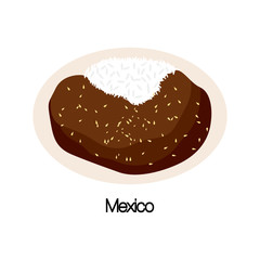 Abstract delicious food