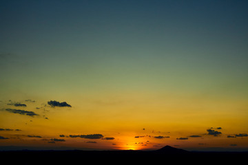 por do sol no nordeste