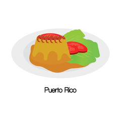 Abstract delicious food