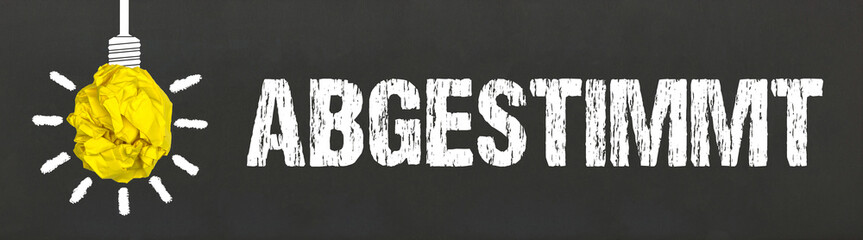 Abgestimmt 