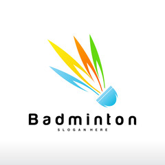 Badminton Shuttlecock icon logo. You can use for Sport logo and Badminton Championship Logo