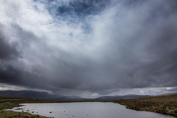 Die nördlichen Highlands von Schottland
