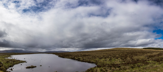 Die nördlichen Highlands von Schottland