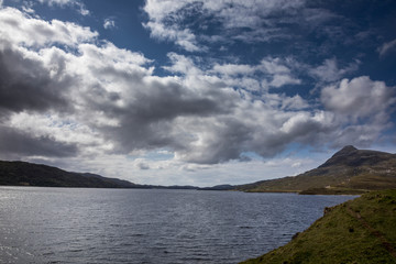 Die nördlichen Highlands von Schottland