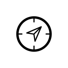 compass design trendy icon template