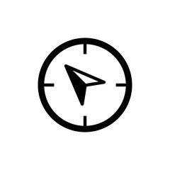 compass design trendy icon template