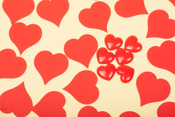 love red  hearts 