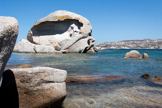Capocchia d'&ugrave; purpu (Testa di polpo), Arcipelago de La Maddalena, Sardegna