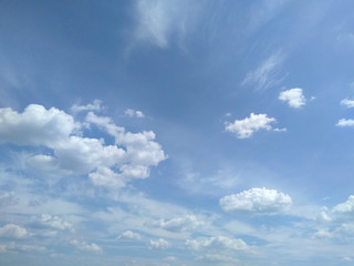 clouds sky blue air nature spring summer freedom flight