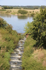 Fischtreppe am Fluss