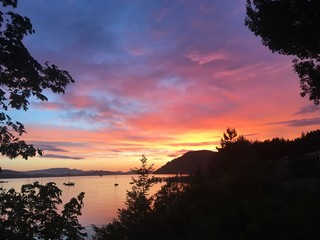 Mayne Island Sunset