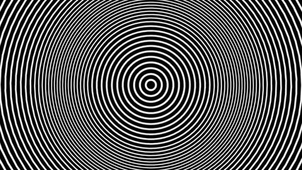 abstract hypnotic circles background