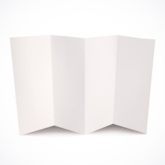 Piece of white paper