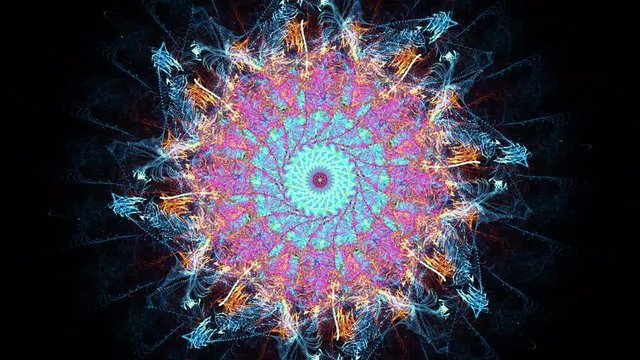 Sacred Geometry 1009: The Flower of Life (Loop).