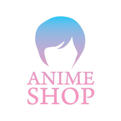 Vector logo for anime and souvenir shop