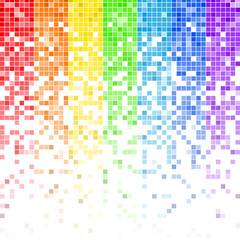 Colorful pixel background
