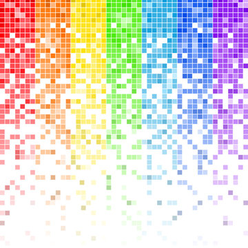 Colorful Pixel Background