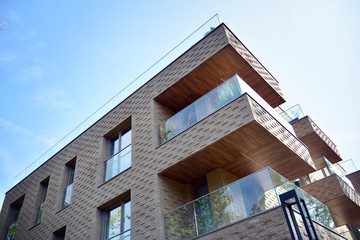 modern apartment building