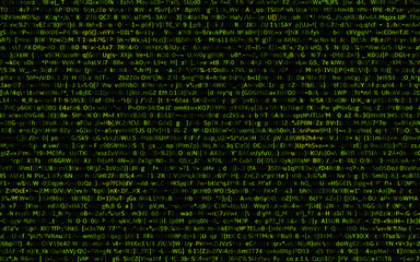 Simple dark matrix pattern